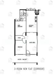 Blk 702 West Coast Road (Clementi), HDB 3 Rooms #594209531